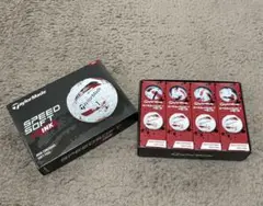 テーラーメイドスピードソフトレッド新品ゴルフボール
