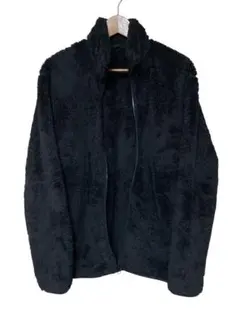 UNIQLO ユニクロ ファーリーフリースフルジップジャケット ブラック