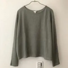 【新品】H&M カットソー モスグリーンのサムネイル