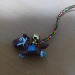競馬 トウカイテイオー ストラップ キーホルダーコレクション 当時物