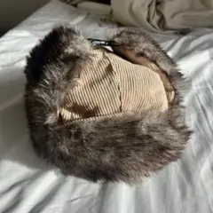 コネクト フライトキャップ 帽子 コーデュロイ