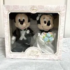 Disneyミッキーミニーウエディングぬいぐるみ結婚式ウェルカムドール