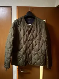 TAION ダウンジャケット XL オリーブ カーキ