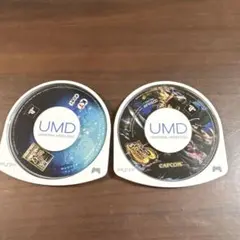 PSP UMD カセット　三國無双　モンスターハンター　2個セット