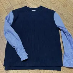 重ね着風トップス