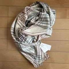 マザーハウス　カサネイロシルクストール　未使用品
