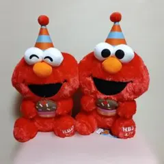 セサミストリート　バースデー　エルモBIGぬいぐるみ　全2種