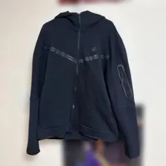 Nike 旧テックフリース　ブラック パーカー XXL