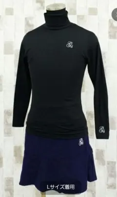 【即購入OK】Toplsm　ゴルフウェア　タートルネック　裏起毛　未使用 L