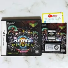 【振動カートリッジ付き】ニンテンドーDS メトロイドプライム ピンボール