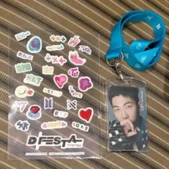 DFESTA TOKYO II BTSナム ナムジュン フォトカード&ストラップ