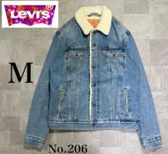 定番！ Levi's シェルパ デニム ジャケット ボア スナップ ボタンダウン