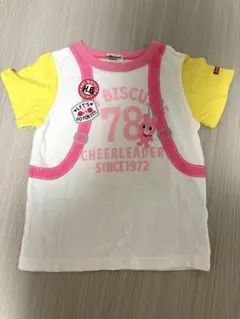 ミキハウス　ホットビスケッツ　120 騙し絵　半袖Tシャツ