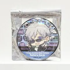 ♪呪術廻戦 五条悟 ホログラム缶バッジ 休日ver.