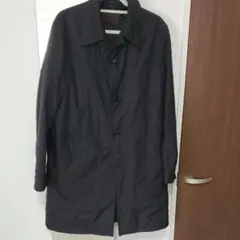 タケオキクチ　激レアステンカラーコート黒色　古着