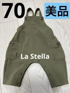 【美品】La Stella サロペット オーバーオール 70 MARKEY'S