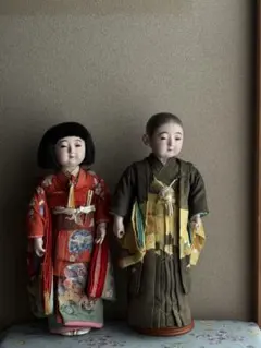 時代　衣装人形　竹田人形　鴻巣人形　二体 時代 衣装人形 竹田人形 鴻巣人形 二体 - メルカリ