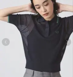 FRED PERRY リブニット ポロシャツ K9113 - メルカリ