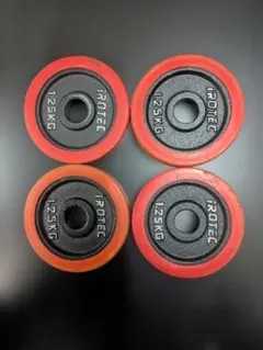 IROTEC ダンベルプレート 2.5kg 4枚セット 28mm - メルカリ