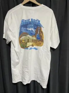 Hard Rock Cafe Tシャツ Lサイズ ホワイト　古着