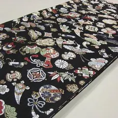 限定大幅値下げ新品 西陣織六通柄袋帯 吉祥文様 宝尽くし文様 綿芯御
