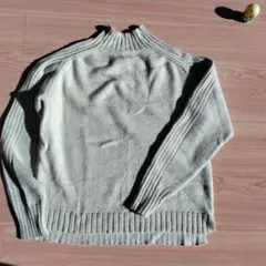 COMME CA ISM Fサイズ 長袖ニットセーター ミントグリーン