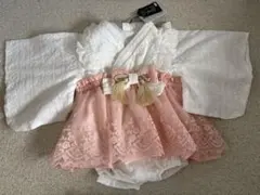 新品未使用品袴ロンパース80