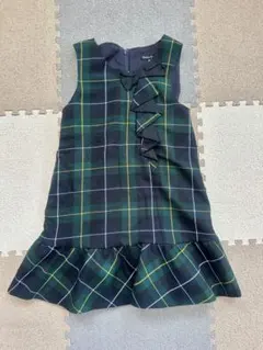 BeBe チェック柄 ワンピース 110㎝