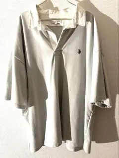 U.S.POLO ASSN 半袖裏毛ラガーシャツ X-Large