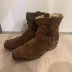 ベッカム愛用】センドラ Sendra エンジニアブーツ ロゴ刺繍 漢 EU40 