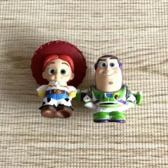 【2点セット】トイ・ストーリー　ソフビ　パペットマスコット