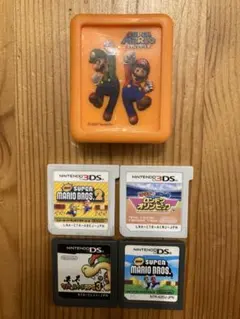 4本セット マリオブラザーズ他 DS、3DSソフト