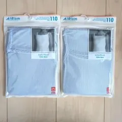 【新品】ユニクロ　エアリズム　コットンブレンド キャミソール 110 2枚セット