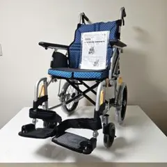 日進医療器 介助用 超軽量 ULTRA ノーパンクタイヤ 車椅子 NAH-U1