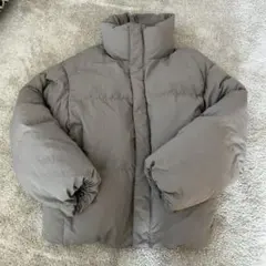 UNIQLO U パデッドボリュームジャケット L ナチュラル　ユニクロユー