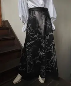 Ameri VINTAGE ロングスカート