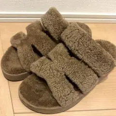UGG サンダル グレー 24cm - メルカリ