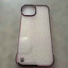 iPhone15用ケース メタリックフレーム
