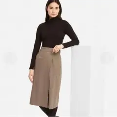 チェック　ナロー　スカート UNIQLO ユニクロ