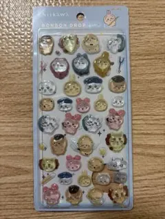 ②　ちいかわ　ミックス　ボンボンドロップ風シール　 海外製