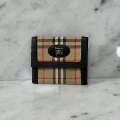 BURBERRY バーバリー コインケース 小銭入れ ノバチェック キャンバス