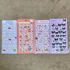 BONBON DROPシール サンリオキャラクター 4シート