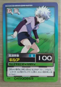 HUNTER×HUNTER ハイパーバトルカードc73 キルア クジラ島での休暇