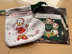 ディズニーストア クリスマス シークレット巾着 デイジー