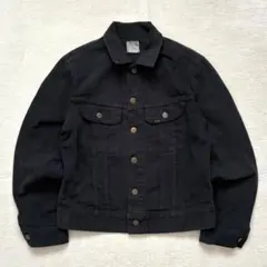 Lee デニムジャケット　ブラック　0411　復刻モデル　日本製　トラッカー　M