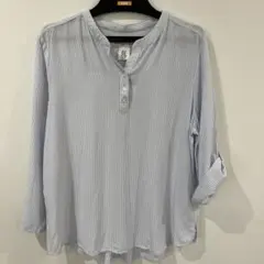 H&M 170cm ストライプシャツ