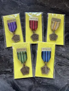 【新品未使用】嵐 会場限定 DIGITALIAN メダルブローチ 5色セット