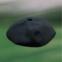 【匿名配送】ベレー帽　ブラック