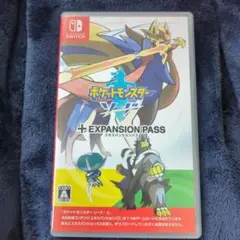 中古　ポケットモンスター　ソード シールド+エキスパンションパス　ソフトのみ 14519450.jpg