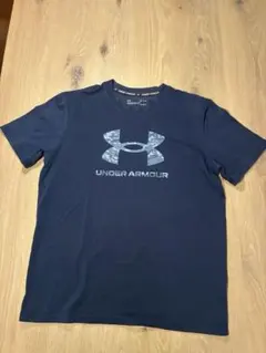 ☆お値下げ☆UNDER ARMOUR ネイビー Tシャツ Mのサムネイル